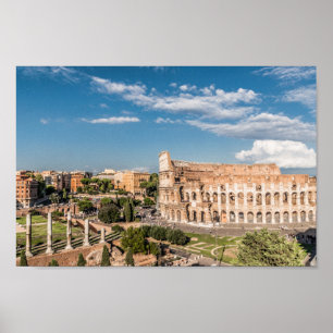 Kolosseum i Rom Poster ITALIEN Romerska