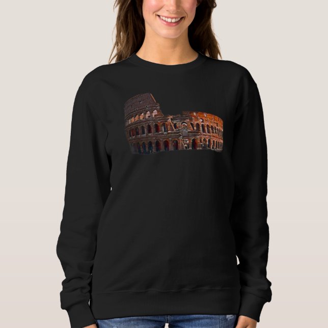 Kolosseum i Rom Premium T Shirt (Framsida)
