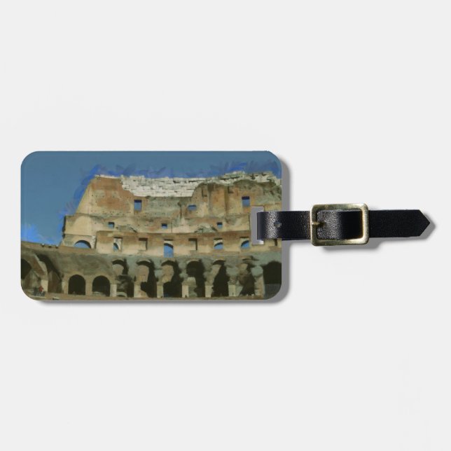 Kolosseum-målning, Rom Bagagebricka (Horisontell Framsida)