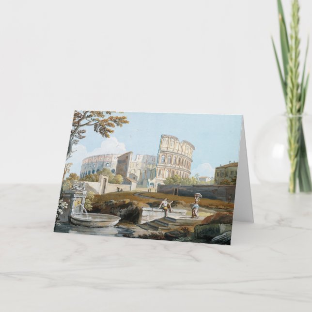 Kolosseum, Rom | Giovanni Battista Busiri Kort (Framsida)