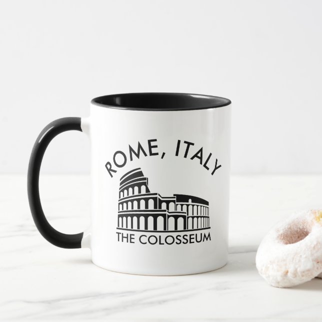Kolosseum, Rom, Italien Mugg (Med munk)