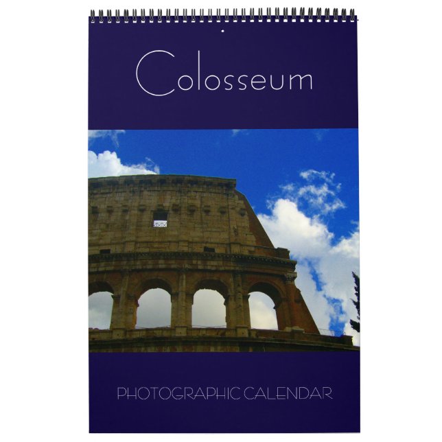 kolosseum rome kalender (Omslag)
