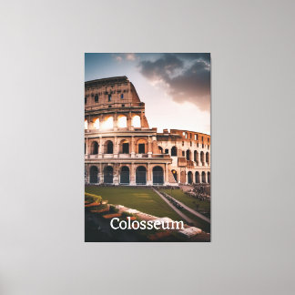 Kolosseum: Roms majestiska Canvastryck