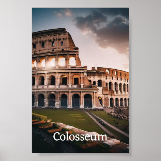 Kolosseum: Roms majestiska Poster
