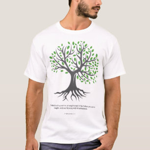 Kolossianer 2:7 - Roterade och byggt T Shirt