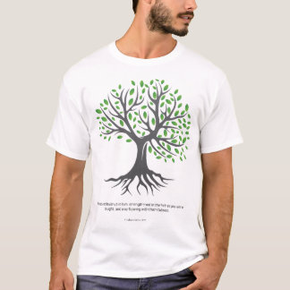 Kolossianer 2:7 - Roterade och byggt T Shirt