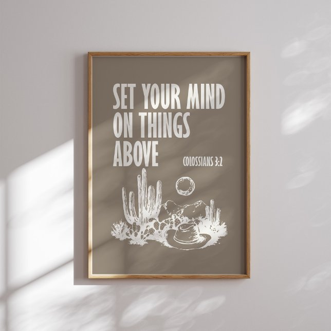 Kolossimer 3 2 Western kristen konst Poster (Skapare uppladdad)