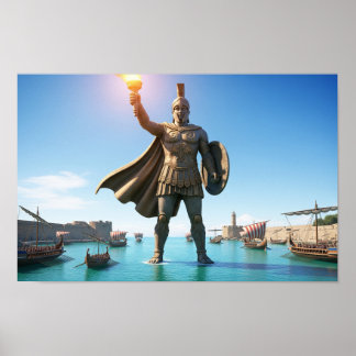 Kolossus av Rhodes Poster