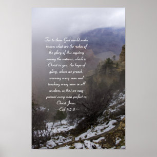 Kolsianer 1:2-3 Poster