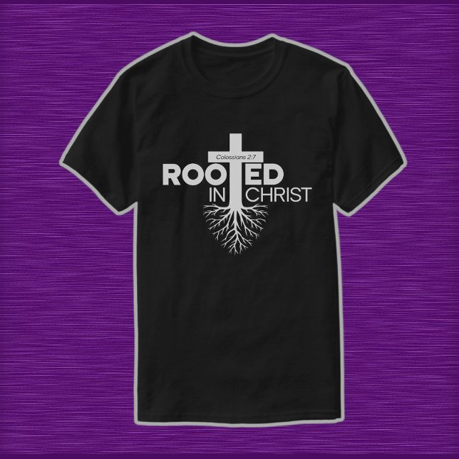Kolsianer 2 6 7 Roterade i Kristus Christian T Shirt (Skapare uppladdad)