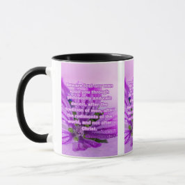 Kolsianer 2:8 KJV Bible Verse Pic Two-Tone Mugg