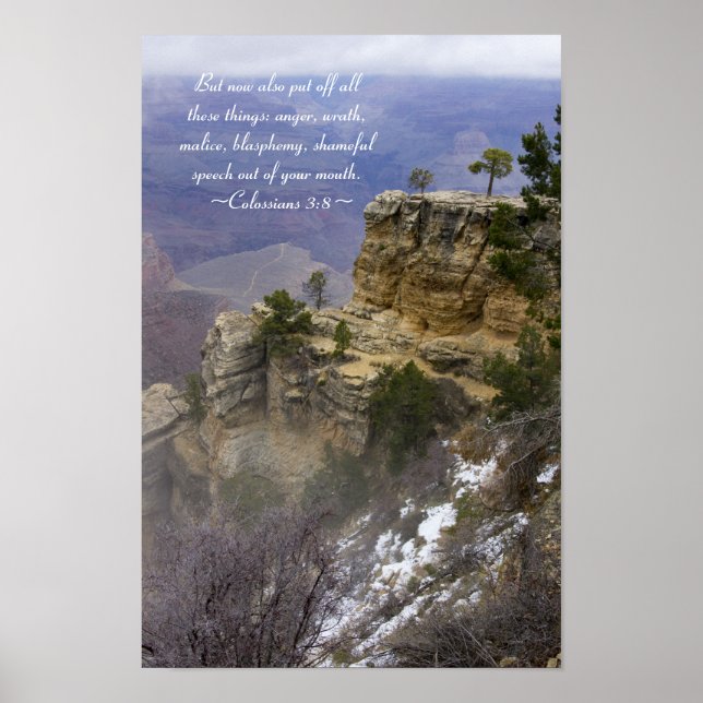 Kolsianer 3:8 Poster (Framsidan)