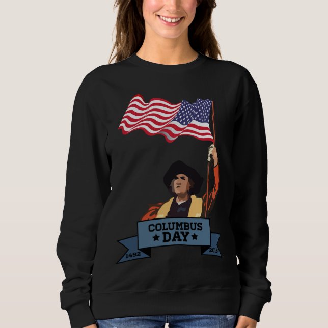 Kolumbusdagen T Shirt (Framsida)