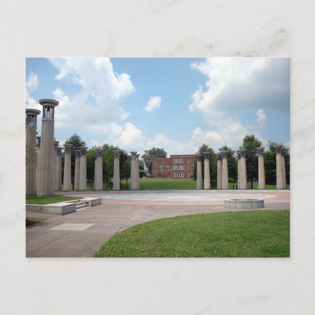 Kolumncirkel & Klockor Bicentenial Mall-vykort Vykort (Framsida)