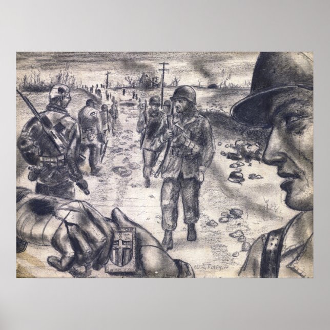 Kolumnen Relief Poster (Framsidan)