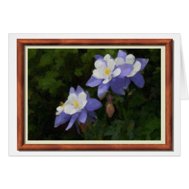 Kolumner Hälsningskort (Framsidan Horizontal)