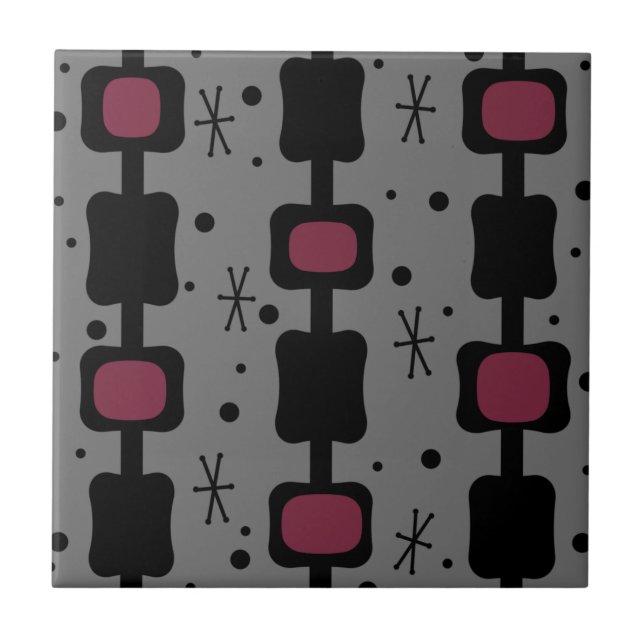 Kolumnrutor för Retro Mid-Mod, markering Kakelplatta (Framsidan)