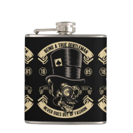 Kolv av rostfritt stål fickplunta