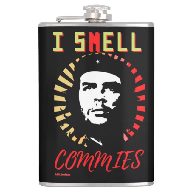 Kolv "I SMELL COMMIES" Fickplunta (Framsidan)