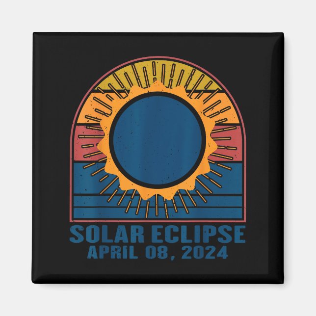 Kolvärmare Solförmörkelse Total solförmörkelse Magnet (Framsidan)