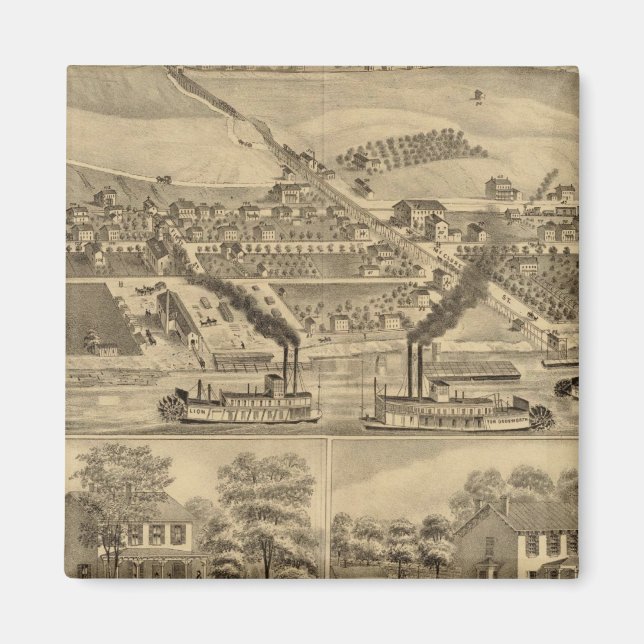 Kolverk i Davosburgh Magnet (Framsidan)