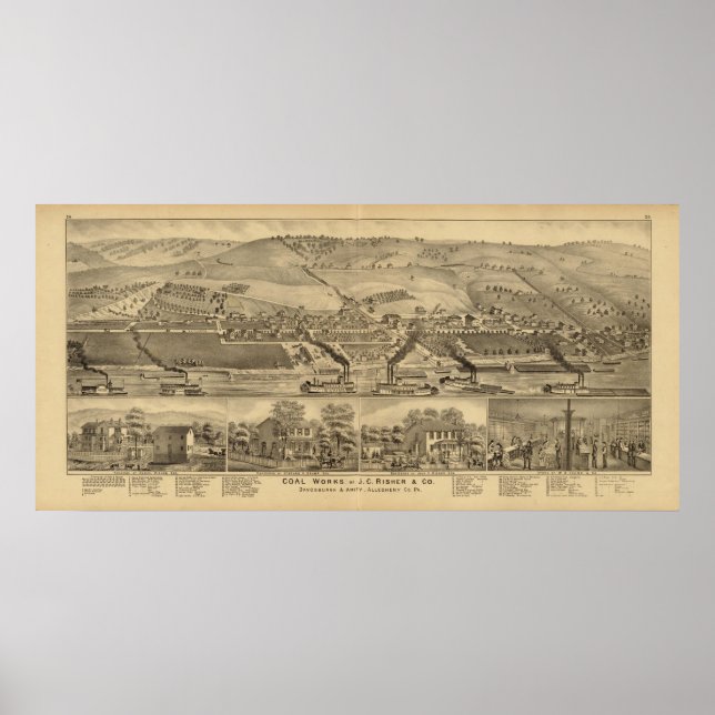 Kolverk i Davosburgh Poster (Framsidan)