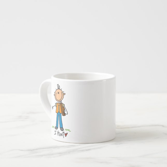 Kolvfigursjägare Espressomugg (Framsida vänster)