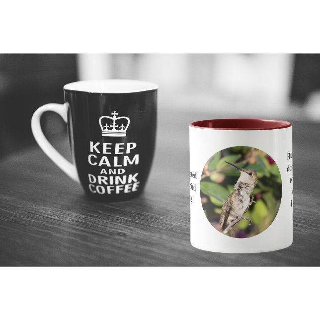 Kolvibri kaffekopp (Skapare uppladdad)