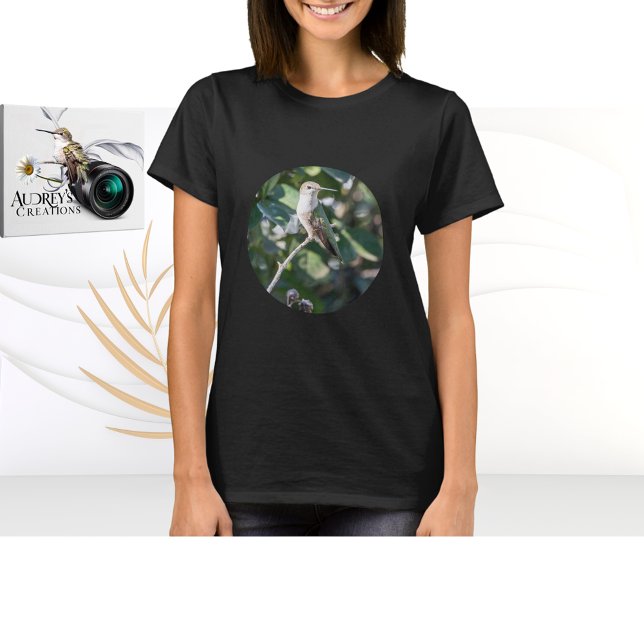 Kolvibri T-Shirt Design #4Q7A9974 (All hummingbird lovers will love these unique designs featuring my hummingbird photographs!
)