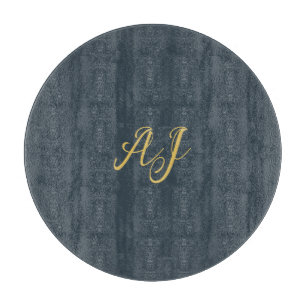 Kolvild Guld Färg Monogram Professionell Initial