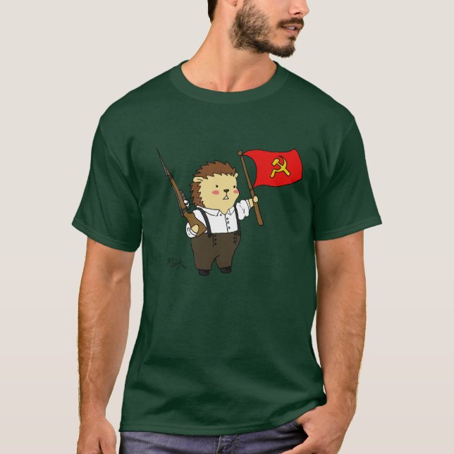 Kolya "revolution!", t-skjorta - mörk tee shirt (Framsida)