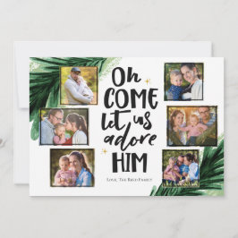 Kom Adore Him 6 PH | Julfoto-kort Julkort
