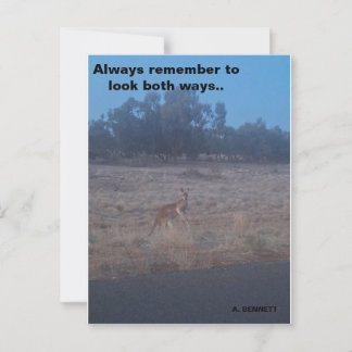 Kom alltid ihåg att titta på båda sätten vykort