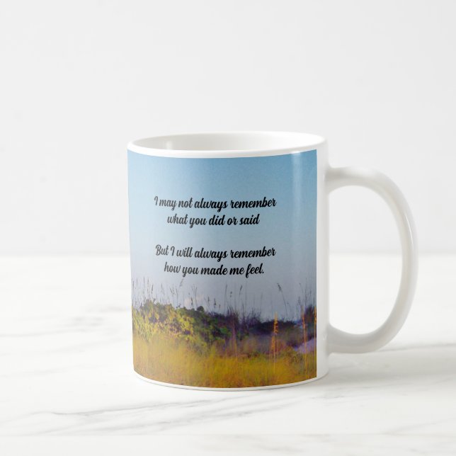 "Kom alltid ihåg"  Kaffemugg (Höger)