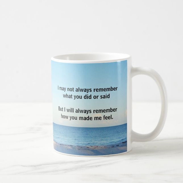 "Kom alltid ihåg"  Kaffemugg (Höger)
