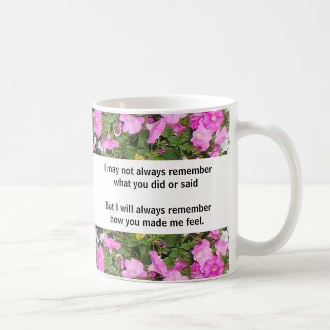 Kom alltid ihåg kaffemugg (Höger)