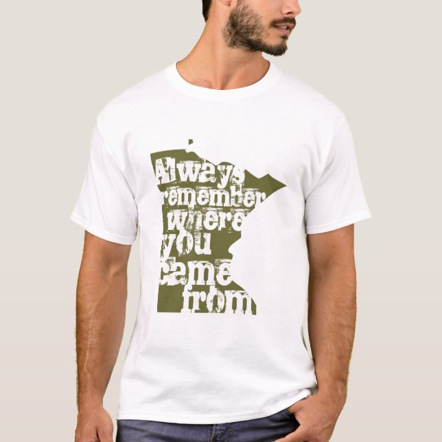 Kom alltid ihåg t shirt (Framsida)