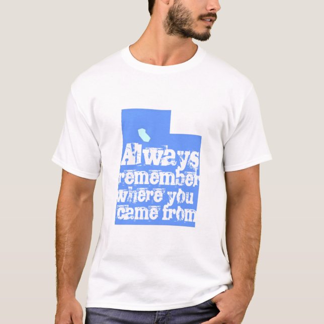 Kom alltid ihåg tee (Framsida)