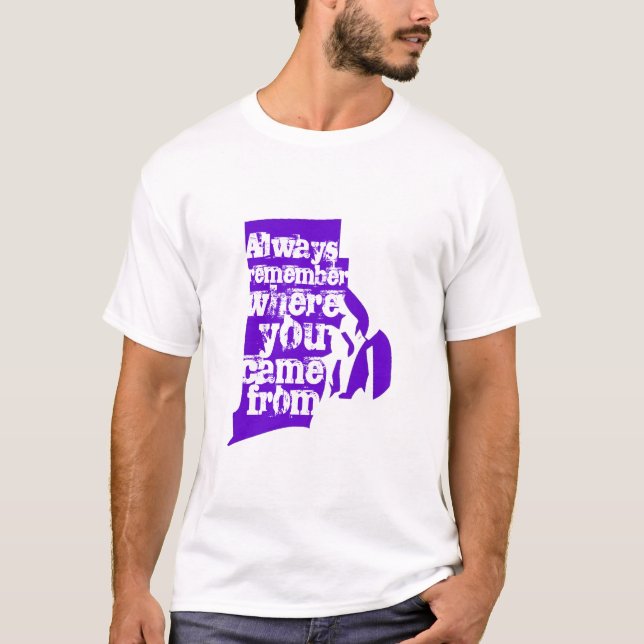 Kom alltid ihåg tee (Framsida)