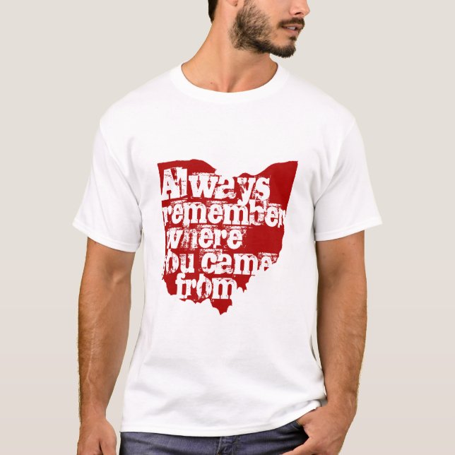 Kom alltid ihåg tee shirt (Framsida)