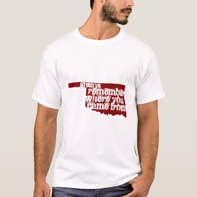 Kom alltid ihåg tee shirt (Framsida)
