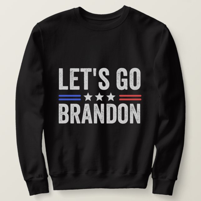 KOM ÅT BRANDON Kardinal Lång Ärmad Tröja (Design framsida)
