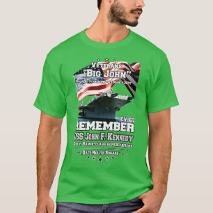KOM ÅTERMEDLEM USS John F Kennedy CV67 Veterans T Shirt