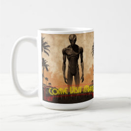 Kom besök Miami Kaffemugg