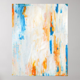 "Kom Closer" Abstrakt Art. Poster