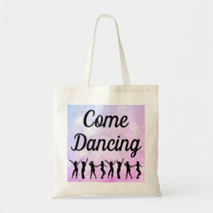Kom Dancing Bokeh Dancer Silhouette Tygkasse