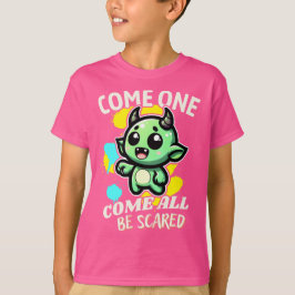 Kom ett, Kom alla, skräms: En sötad Monsters T Shirt
