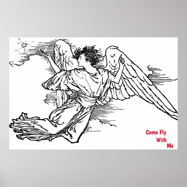 Kom Fly with Me Poster (Framsidan)