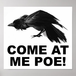 Kom För Me Poe Rolig Affisch