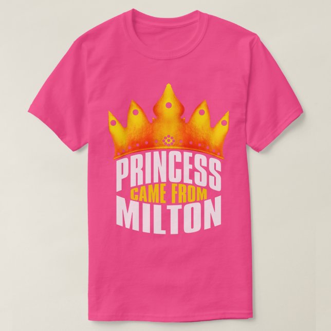 Kom från Milton Milton Georgia TShirt T Shirt (Design framsida)
